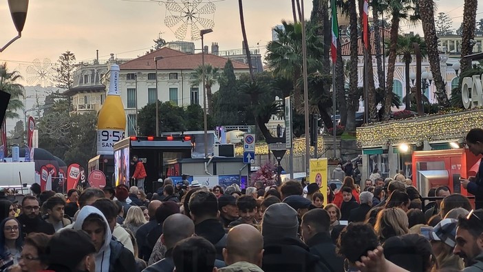 Il villaggio delle radio sotto il Casinò di Sanremo Il villaggio delle radio sotto il Casinò di Sanremo