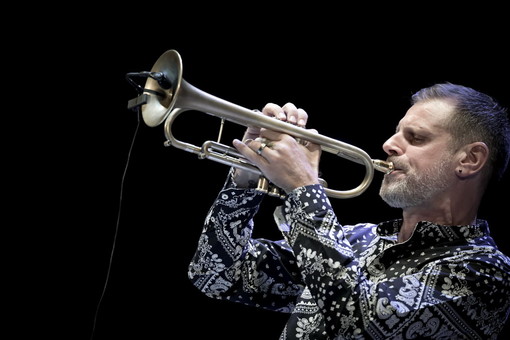 Il musicista Fabrizio Bosso al Teatro dell'Opera del Casinò di Sanremo Il musicista Fabrizio Bosso al Teatro dell'Opera del Casinò di Sanremo