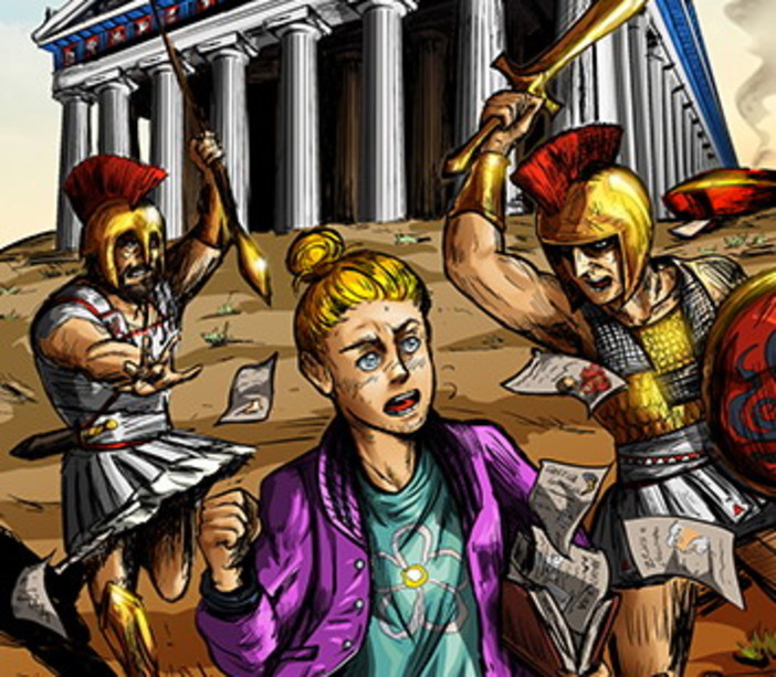 ‘Fuga dall'Acropoli’, videogioco ad interfaccia testuale realizzato dagli studenti dell'IIS Marconi di Imperia ‘Fuga dall'Acropoli’, videogioco ad interfaccia testuale realizzato dagli studenti dell'IIS Marconi di Imperia