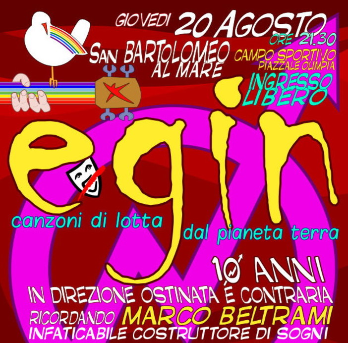 San Bartolomeo al Mare: da giovedì 20 a sabato 22 agostoappuntamento con la 'Festa di Liberazione'