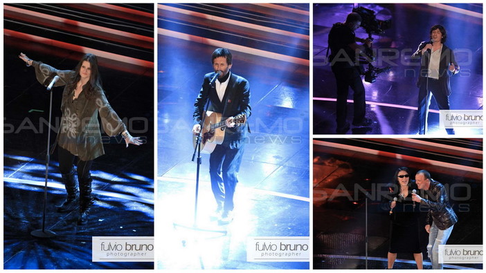 Festival Sanremo: Gigi D'Alessio con la Bertè, Davide Carone con Dalla, Irene Fornaciari e Marlene Kuntz i big eliminati