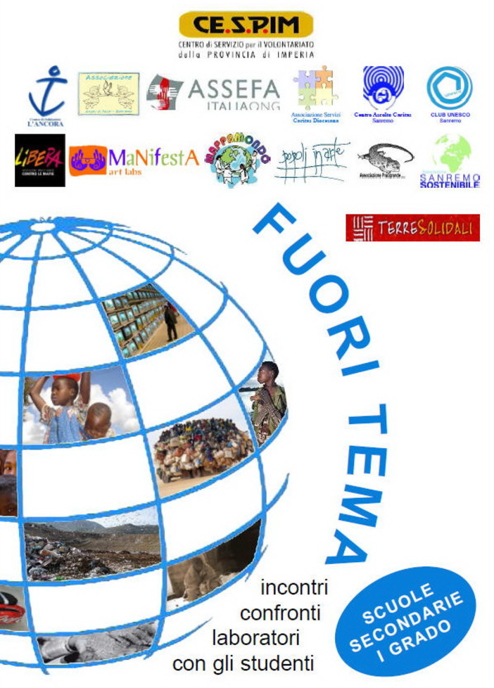 Un progetto di promozione del volontariato nelle scuole a cura del Cespim Un progetto di promozione del volontariato nelle scuole a cura del Cespim