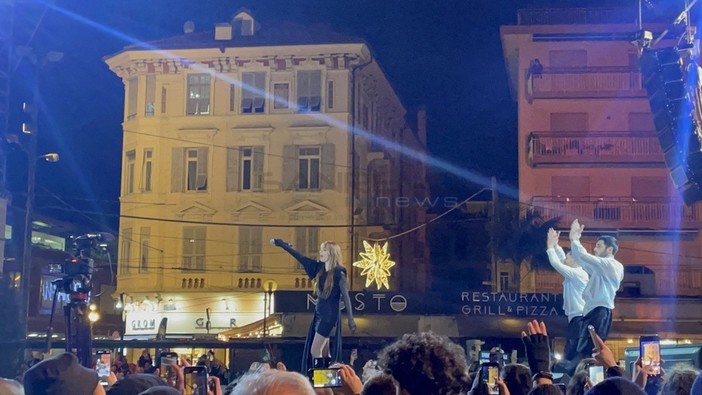 Le immagini dal palco di piazza Colombo