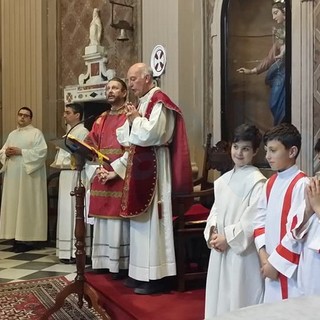 Celebrata ieri alla Chiesa Parrocchiale di Pontedassio la Festa di San Pietro da Verona