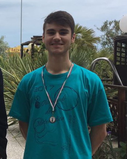 Sanremo: Francesco Zumbo del Liceo Cassini medaglia di bronzo alle Olimpiadi di Matematica