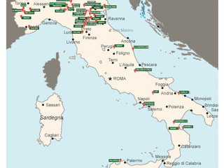 La mappa del Fico Bike Tour La mappa del Fico Bike Tour