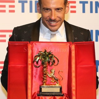 Il vincitore e 'mattatore' dell'anno scorso, Francesco Gabbani Il vincitore e 'mattatore' dell'anno scorso, Francesco Gabbani