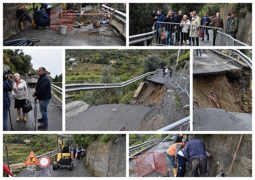 Sanremo: subito partiti i lavori in strada Valloni Tasciaire, domani il via alla 'somma urgenza' per il ripristino (Foto e Video) Sanremo: subito partiti i lavori in strada Valloni Tasciaire, domani il via alla 'somma urgenza' per il ripristino (Foto e Video)