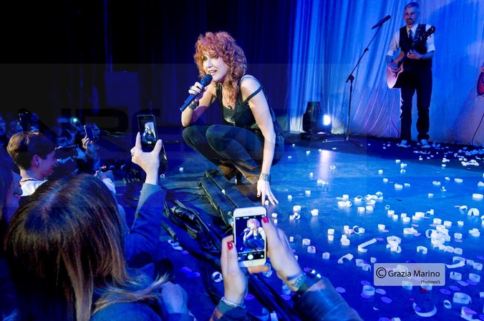 Sanremo: grande successo per il concerto di Fiorella Mannoia, le più belle foto scattate da Grazia Marino