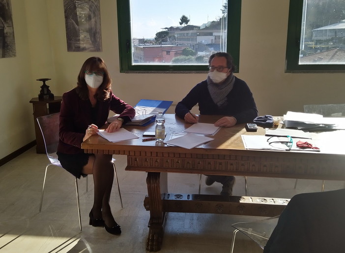 La firma del 30 dicembre scorso tra Aiga e Rivieracqua La firma del 30 dicembre scorso tra Aiga e Rivieracqua