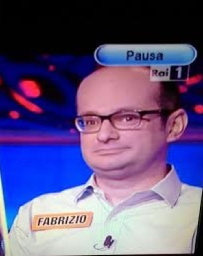 L'imperiese Fabrizio Anselmi concorrente a L'Eredità su RaiUno L'imperiese Fabrizio Anselmi concorrente a L'Eredità su RaiUno