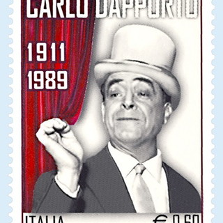 Sanremo: Poste Italiane emette un francobollo per commemorare Carlo Dapporto
