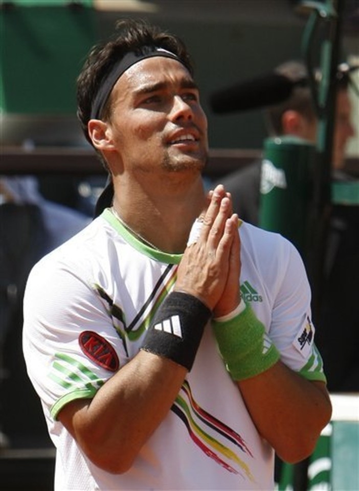 Tennis: Fabio Fognini lotta e gioca bene, ma non riesce a battere Roddick agli Us Open