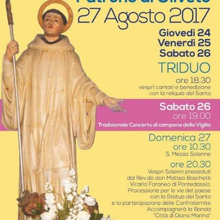 Imperia: entrano nel vivo i festeggiamenti patronali nella frazione di Oliveto di Oneglia