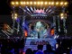 Il palco in piazza Colombo durante il Festival di Sanremo 2020