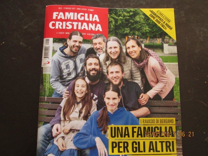 Ventimiglia: su "Famiglia Cristiana" tre pagine dedicate alla Parrocchia di San Nicola da Tolentino
