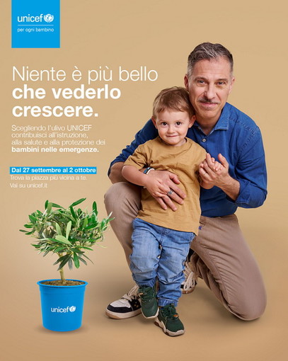 Un ulivo per i bambini: la campagna UNICEF arriva anche in Provincia di Imperia Un ulivo per i bambini: la campagna UNICEF arriva anche in Provincia di Imperia