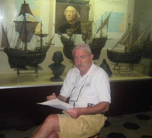 Il comandante Flavio Serafini nell'incontro di stasera