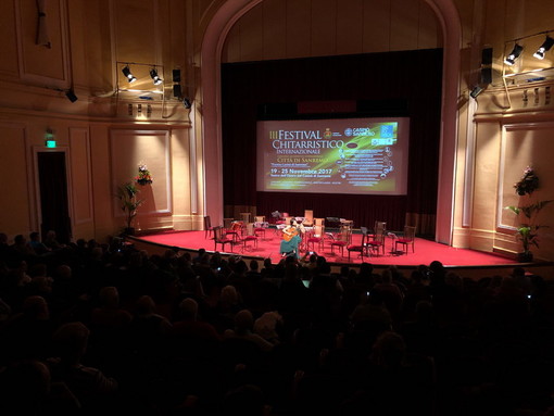 Sanremo: prosegue il Festival e Concorso Chitarristico al Casinò, domani sera concerto di Andrew York