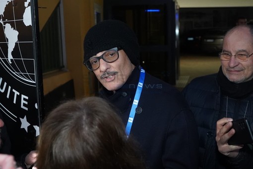 Fiorello a Sanremo (foto Erika Bonazinga) Fiorello a Sanremo (foto Erika Bonazinga)