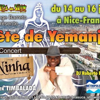 Dal 14 al 16 giugno a Nizza il 2° Festival culturale brasiliano in occasione della Fête de Yemanja Dal 14 al 16 giugno a Nizza il 2° Festival culturale brasiliano in occasione della Fête de Yemanja
