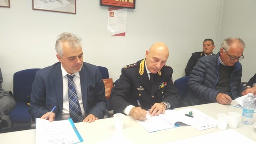 Imperia: sottoscritto all'Inail il protocollo del progetto "Trasporto a casa la sicurezza" (Foto e video)