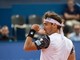 Nella foto Fabio Fognini sorridente: il tennista imperiese raggiunge gli ottavi di finale all'ATP di Miami