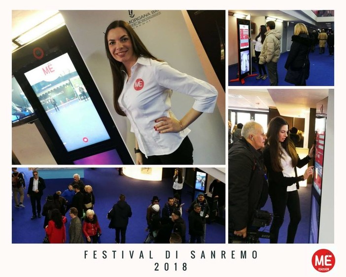A #Sanremo2018 successone per il ME the Road Show con centinaia dei selfie al giorno A #Sanremo2018 successone per il ME the Road Show con centinaia dei selfie al giorno
