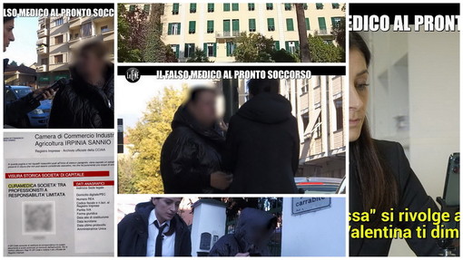 Il falso medico di Bordighera alle 'Iene', Enrica Massone "L'ho fatto per vedere se ci riuscivo oppure no" Il falso medico di Bordighera alle 'Iene', Enrica Massone "L'ho fatto per vedere se ci riuscivo oppure no"
