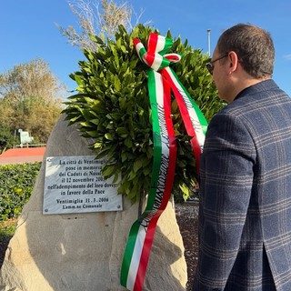 Ventidue anni fa la strage di Nassiriya, Ventimiglia rende omaggio ai caduti