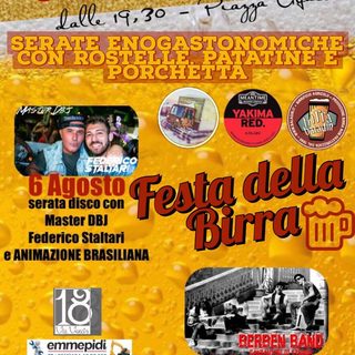 Riva Ligure: lunedì e martedì appuntamento con la Festa della Birra in piazza Ughetto