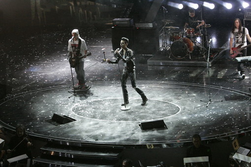 Festival: la performance degli attesissimi Tokio Hotel Festival: la performance degli attesissimi Tokio Hotel