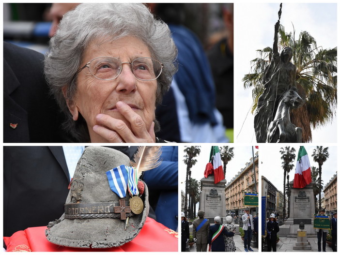 Sanremo: commozione e grandi ricordi per la 'Statua della Vittoria' inaugurata durante la Festa della Repubblica (Foto e Video) Sanremo: commozione e grandi ricordi per la 'Statua della Vittoria' inaugurata durante la Festa della Repubblica (Foto e Video)