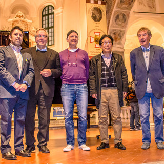 Cervo: all'Oratorio di Santa Caterina, i bei volti dei piccoli artisti del Festival di Pasqua (foto)