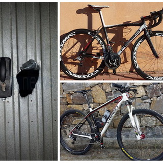 Il nostro lettore di Riva Ligure offre una ricompensa a chi ritrova le biciclette rubate dal suo garage Il nostro lettore di Riva Ligure offre una ricompensa a chi ritrova le biciclette rubate dal suo garage
