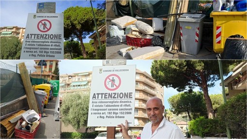 Vallecrosia, Fazzari: "Serrati servizi di repressione e sanzioni per i 'furbetti dei rifiuti'" (Foto e video) Vallecrosia, Fazzari: "Serrati servizi di repressione e sanzioni per i 'furbetti dei rifiuti'" (Foto e video)