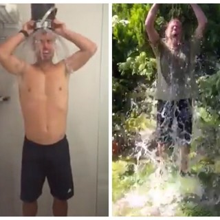 Da sinistra, Fabio Fognini e Marco mauro Da sinistra, Fabio Fognini e Marco mauro