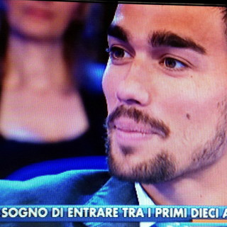 Il tennista armese Fabio Fognini oggi ospite su Rai Uno alla 'Vita in Diretta'