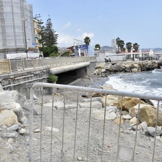 La foce del torrente San Romolo