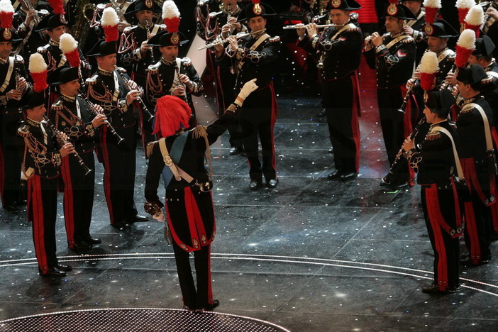 Festival 2010: le foto della Banda dei CC in teatro