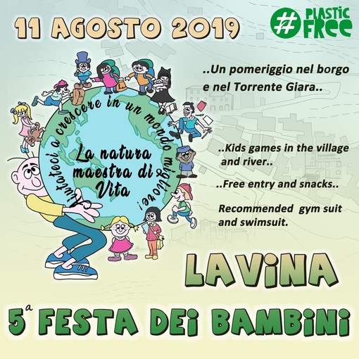L'11 agosto, appuntamento per i più piccoli a Lavina di Rezzo per la quinta edizione della ‘Festa dei Bambini’