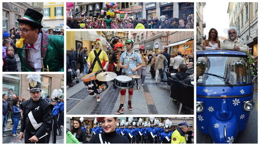 Sanremo: la città dei fiori invasa nel pomeriggio per il 'Festival delle Bande' ed il 'Prato delle meraviglie' Sanremo: la città dei fiori invasa nel pomeriggio per il 'Festival delle Bande' ed il 'Prato delle meraviglie'