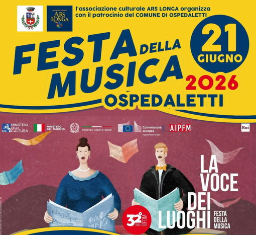 Festa della Musica a Ospedaletti: il 21 giugno band, artisti e spettacoli gratuiti per celebrare l'estate Festa della Musica a Ospedaletti: il 21 giugno band, artisti e spettacoli gratuiti per celebrare l'estate