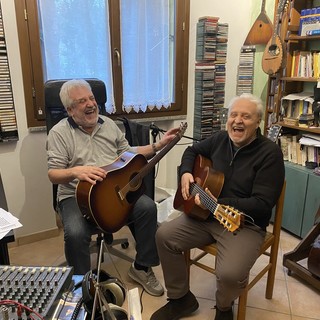 "Signora Libertà", Gian Piero Alloisio e Flaco Biondini in concerto a Camporosso (Foto)