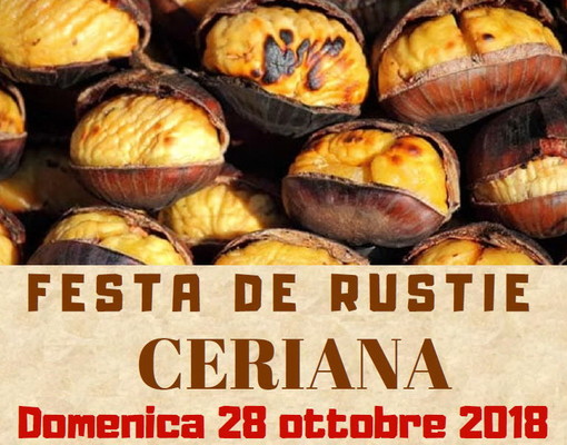 Ceriana: domenica 28 ottobre il paese sarà in festa per il classico appuntamento con la 'Festa della Castagna'