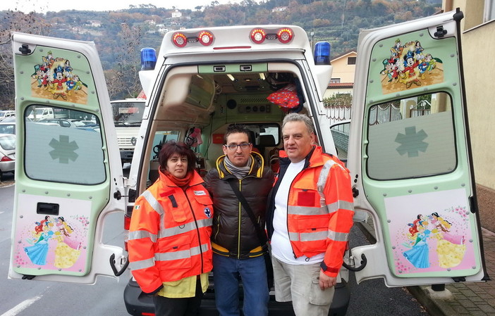 Il presidente Agate con la famiglia Luci Sorrentino Il presidente Agate con la famiglia Luci Sorrentino