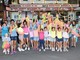 Sanremo: flash mob di fronte all'Ariston per la 'Mater Misericordiae' di ginnastica nel ‘#perlestradechallenge’ (Foto)