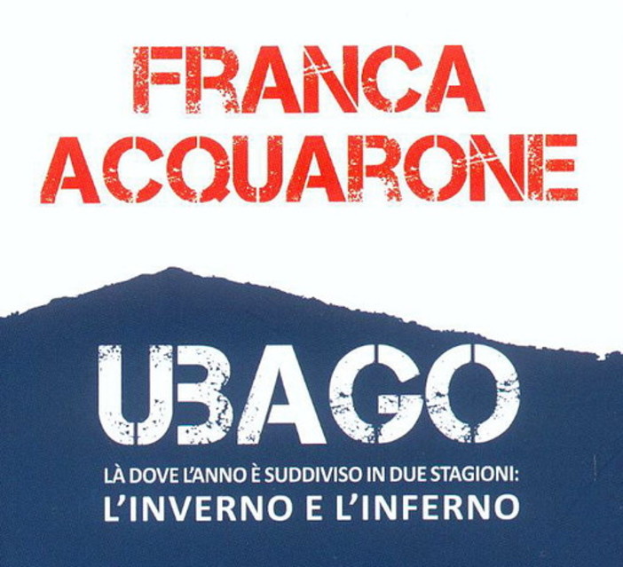 Ospedaletti: presentazione del libro 'Ubago', penultimo appuntamento della rassegna 'E’ tempo di libri' Ospedaletti: presentazione del libro 'Ubago', penultimo appuntamento della rassegna 'E’ tempo di libri'