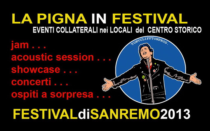 Sanremo: festival, anche la Pigna pronta ad un ricco programma musicale Sanremo: festival, anche la Pigna pronta ad un ricco programma musicale