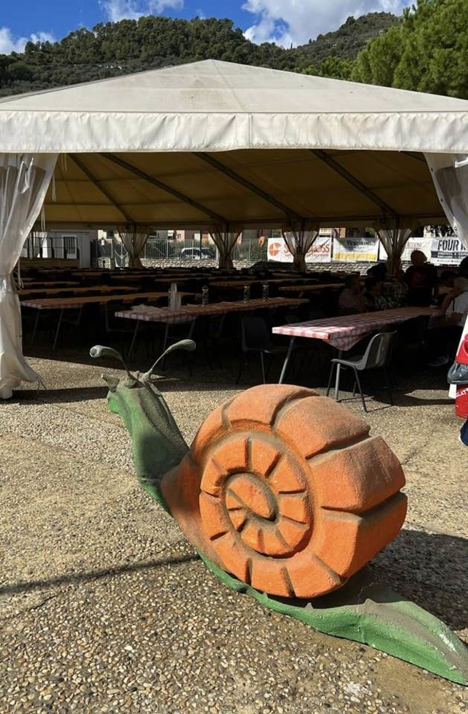 Camporosso, al Palatenda di Bigauda torna la "Festa della lumaca della val Nervia" (Foto) Camporosso, al Palatenda di Bigauda torna la "Festa della lumaca della val Nervia" (Foto)